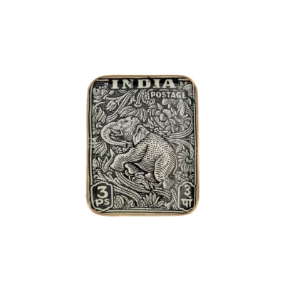 Demi plateau - India postage