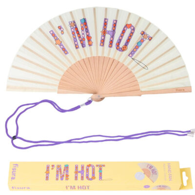 Éventail “I’m Hot”